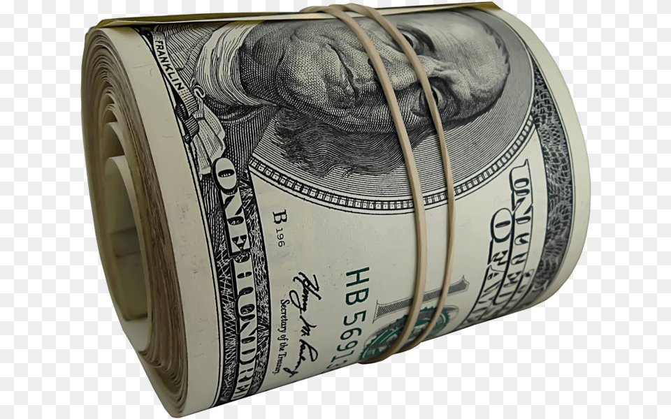 Bank Roll, Money, Dollar, Can, Tin Free Png Download