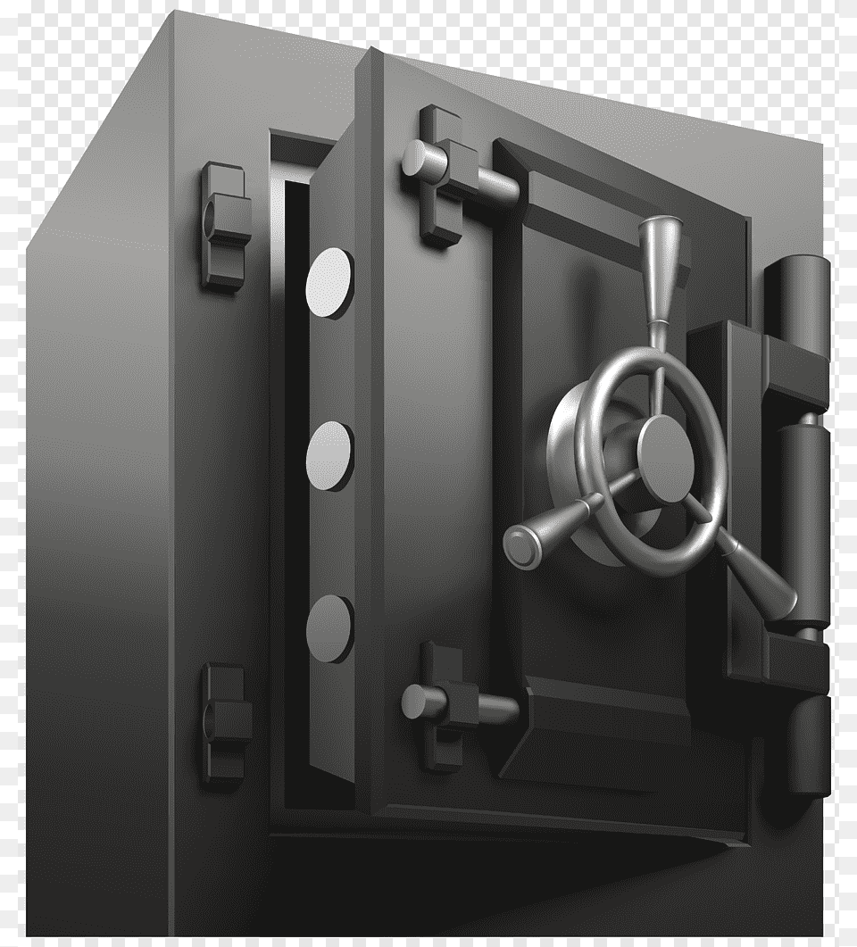 Bank Vault, Safe, Electrical Device, Switch Free Png