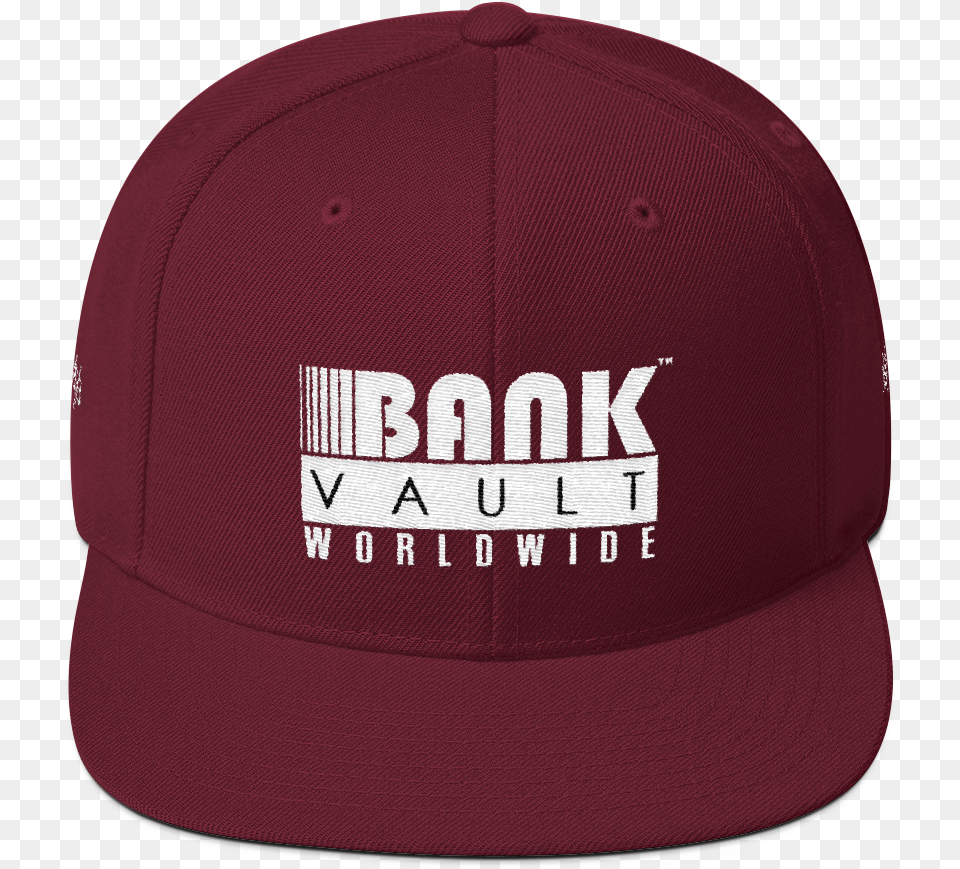 Bank Vault Hat Bank Vault T Shirt Bank Vault Clothing Baseball Cap, Baseball Cap, Maroon, Helmet Free Transparent Png