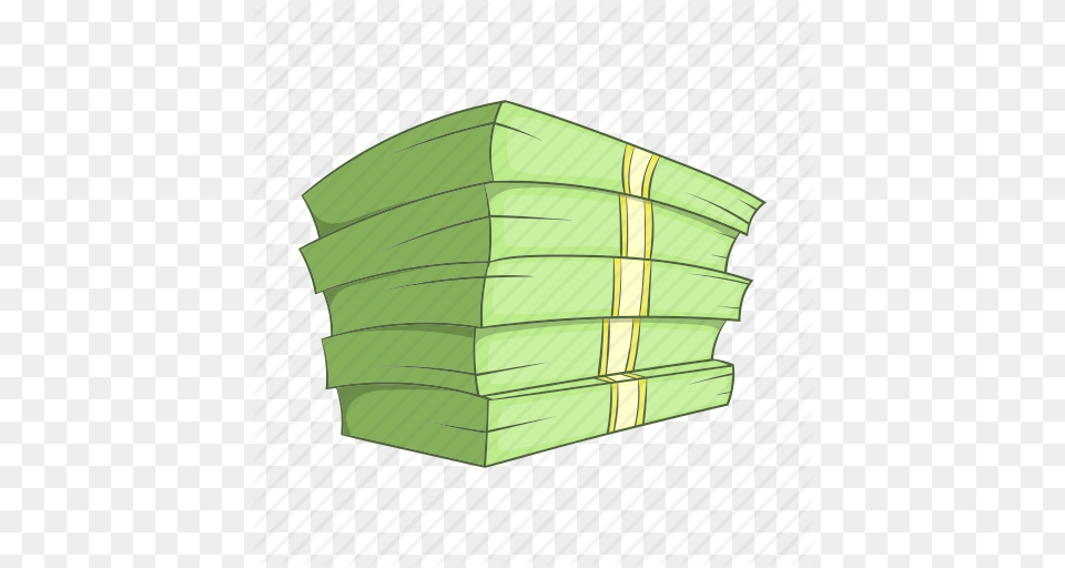 Banking Cartoon Cash Currency Money Sign Stack Icon Free Png Download