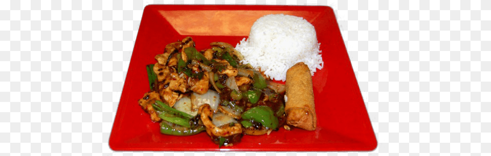 Bankok Black Bean Plate Chinese Cuisine, Food, Food Presentation, Lunch, Meal Free Png Download