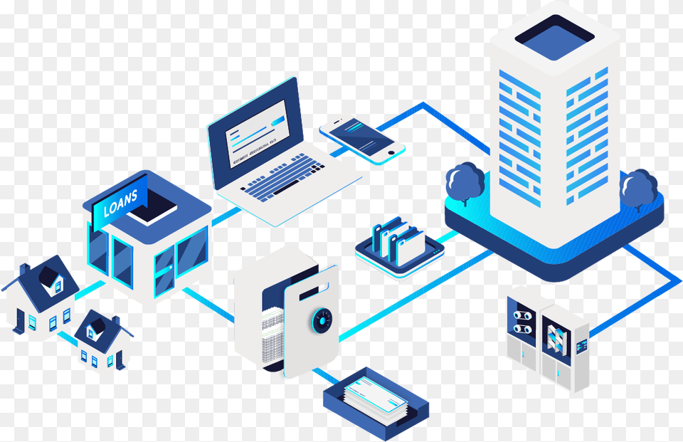 Banks Diagram, Network, Electronics, Hardware, Phone Png Image