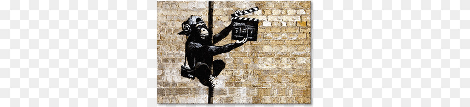 Banksy, Brick, Architecture, Building, Wall Png