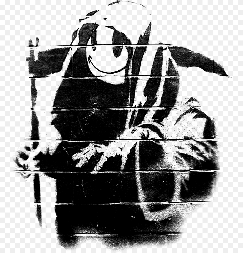 Banksy Death Shoreditch, Gray Free Transparent Png