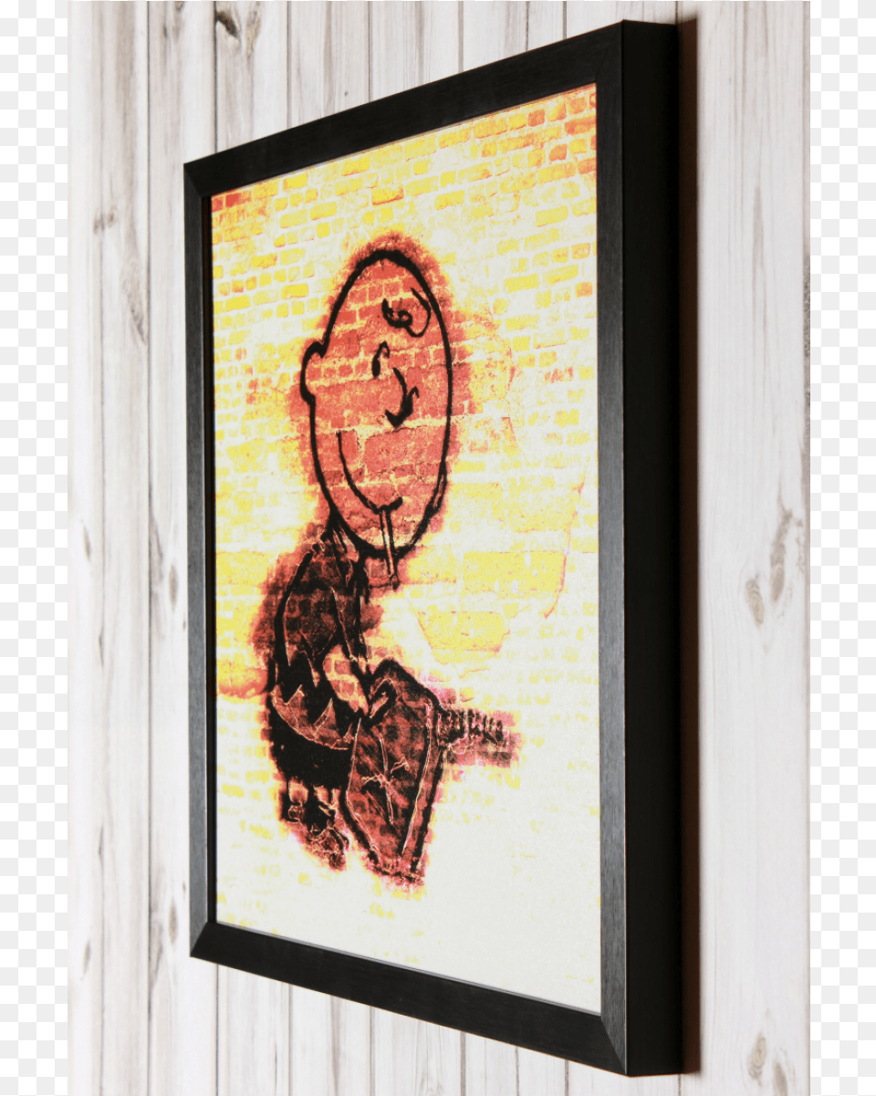 Banksy Framed Picture Frame, Person, Face, Head, Photo Frame Free Transparent Png