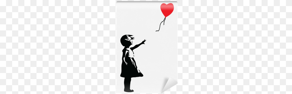 Banksy Girl With Balloon Wall Sticker, Baby, Person Free Png