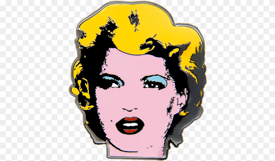 Banksy Kate Moss Pin Collectors Item Banksy Kate Moss Original, Art, Painting, Person, Modern Art Free Png Download