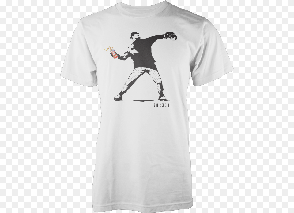 Banksy T Shirt, Clothing, T-shirt, Adult, Male Png