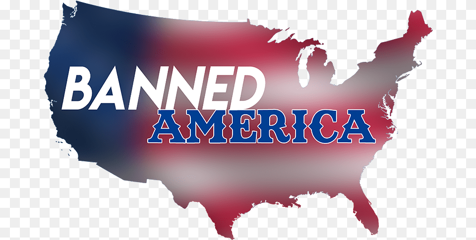 Banned America 2016 Election Map Purple, Advertisement, Poster, Person, Logo Png