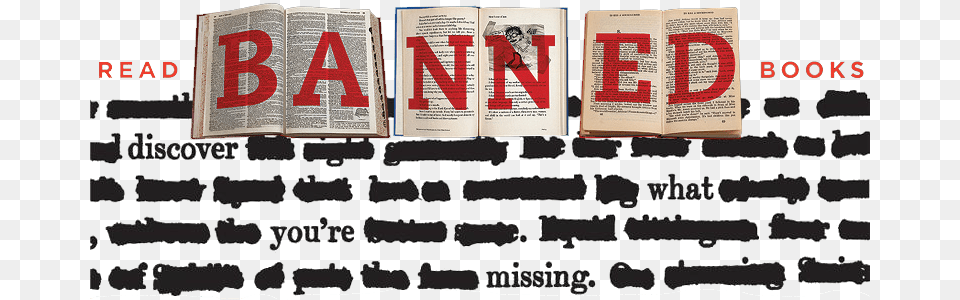 Banned Books Week 2018 Banner, Book, Publication, Advertisement, Poster Png