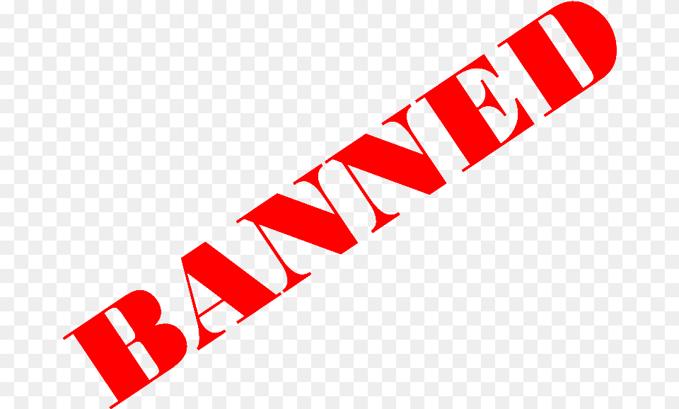 Banned Download Red Crayons, Dynamite, Weapon, Text, Logo Free Transparent Png