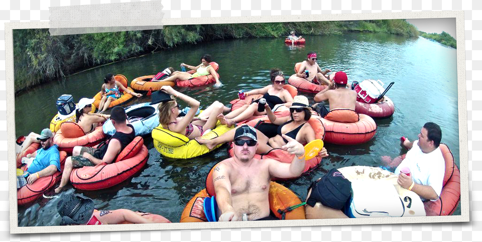 Banner 1 River Tubing Flyer, Water, Adult, Vest, Person Free Transparent Png