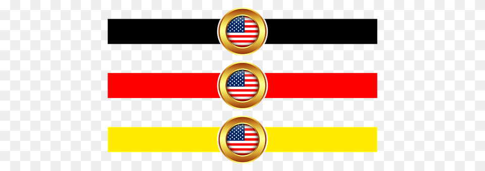 Banner American Flag, Flag, Gold, Logo Png