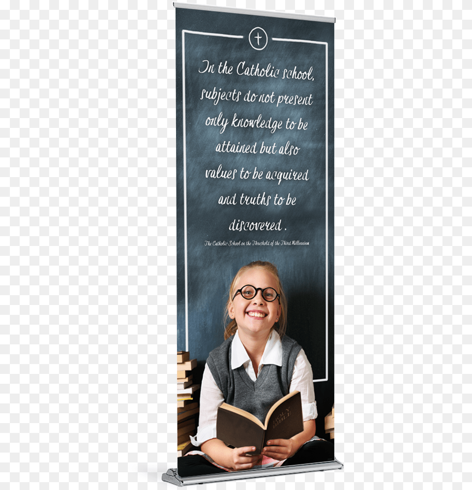 Banner, Reading, Person, Woman, Adult Png Image