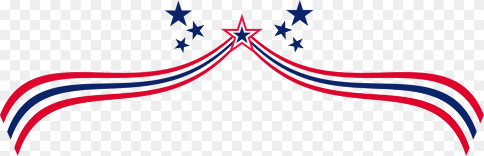 Banner 4th July Patriotic Bunting Clip Art Free Transparent Png