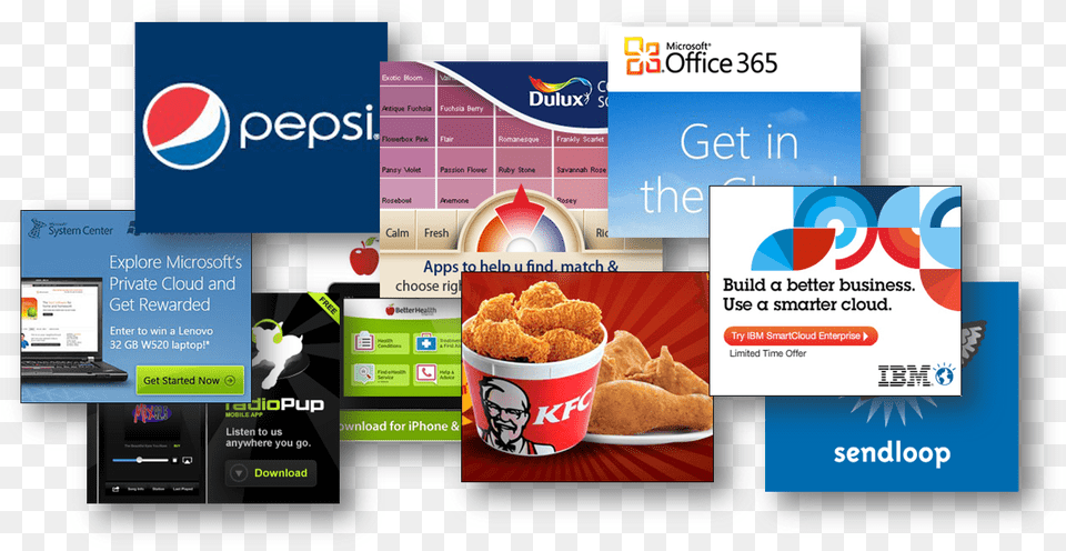Banner Ads Bunting Media Online Ads Banner, Food, Fried Chicken, Text, Person Free Png Download