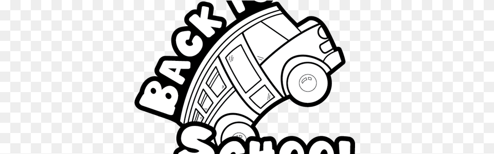 Banner Back To School Clipart Black And White First Day Of School Clipart Black And White, Stencil, Dynamite, Weapon Png Image