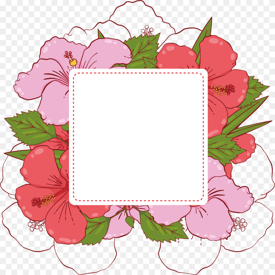 Banner Background Frame, Mail, Envelope, Greeting Card, Flower Png Image