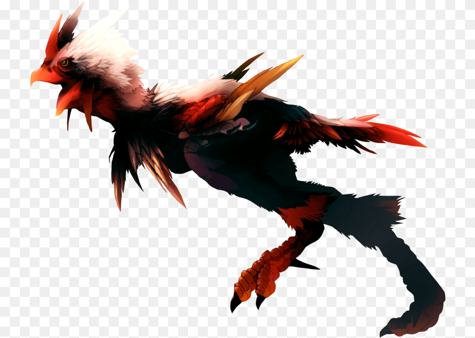 Banner Black And White Of Mega Blaziken By Aryaplus Chicken, Animal, Bird, Fowl, Poultry Png Image