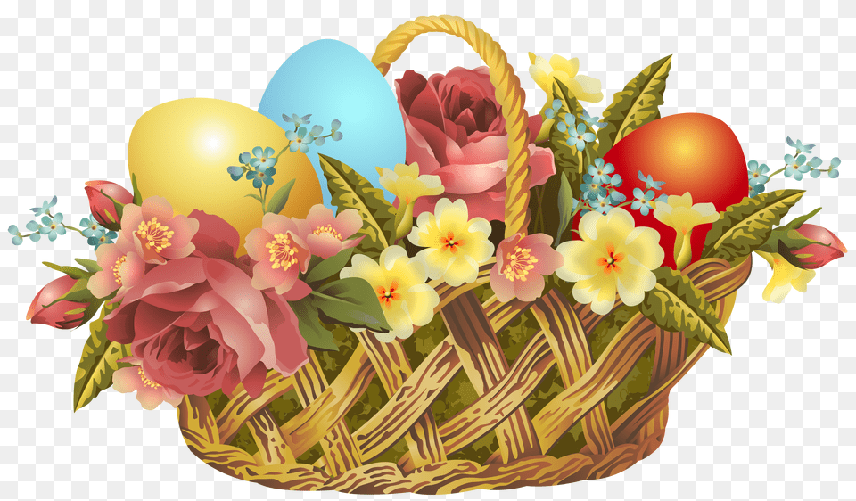 Banner Black And White Stock Basket Happy Easter Basket Clipart, Gray Png