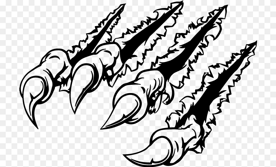 Banner Black And White Stock Cat Paper Clip Art Claws Ripping Through Paper, Gray Free Png
