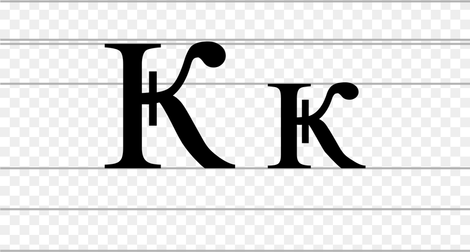 Banner Black And White Stock File Cyrillic Letter Ka, Firearm, Weapon, Gun, Rifle Free Png