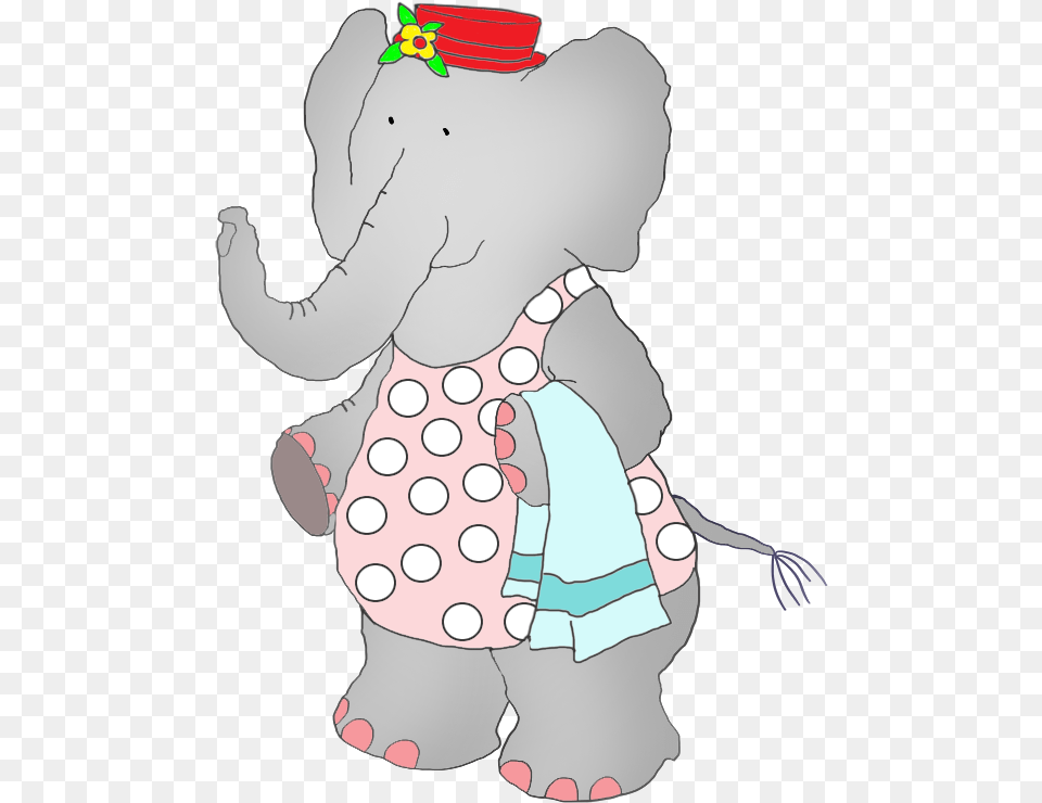 Banner Black And White Stock In Swim Suit Elephant In Bathing Suit, Pattern, Baby, Person, Face Free Png