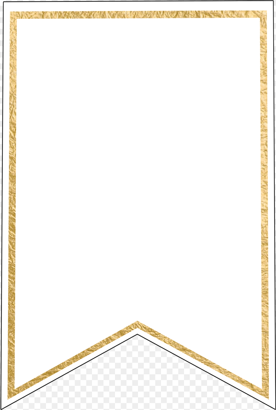 Banner Clipart Letter Banderines Dorados Para Imprimir, White Board, Paper Png