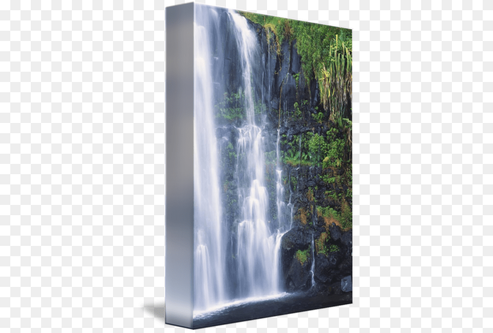 Banner Drawing Nature Waterfall Great Big Canvas Ron Dahlquist Premium Thick Wrap Canvas, Outdoors, Water, Scenery, Blackboard Free Transparent Png