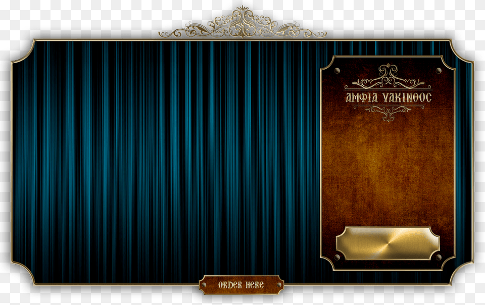 Banner Embroidered With Gold And Metal Threads From Vestment, Stage Png