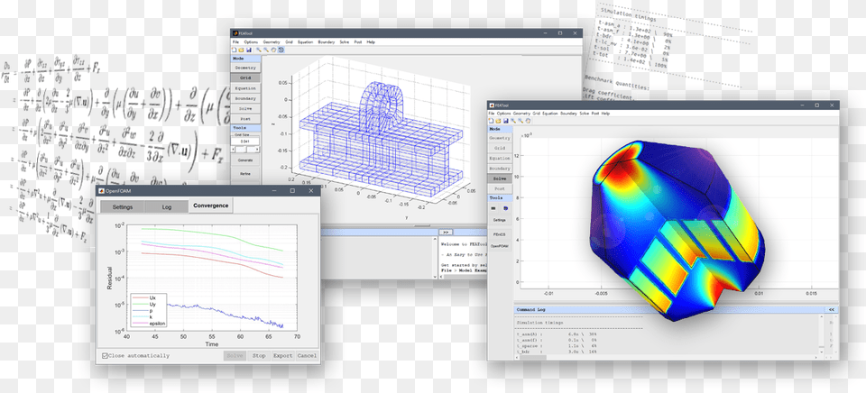 Banner Featool Multiphysics Matlab Fem Toolbox, Electronics, Screen Free Transparent Png