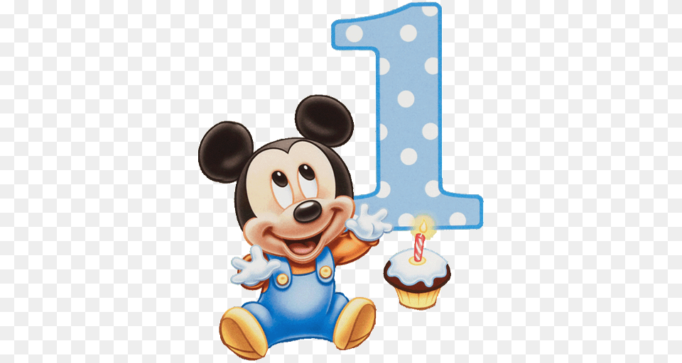 Banner Mickey Mouse 1st Birthday Invitations, Text, Number, Symbol, Birthday Cake Free Png Download
