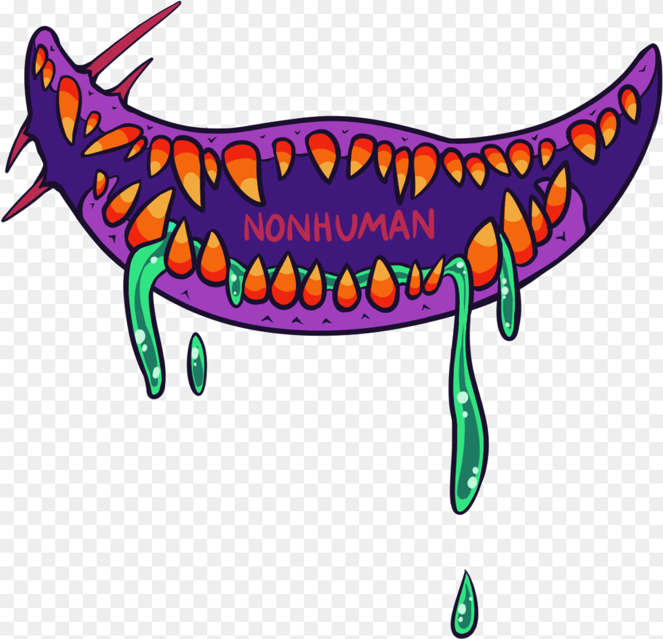 Banner Freeuse Library Monster Mouth Monster, Pattern Free Png