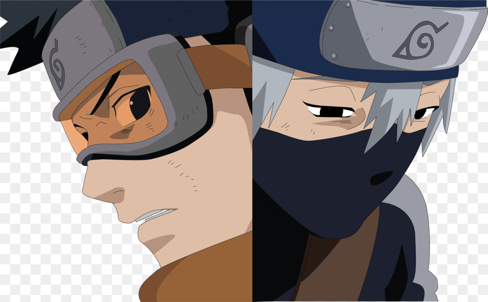 Banner Freeuse Stock By Vain Jackdaw Obito And Kakashi, Publication, Book, Comics, Accessories Free Png Download
