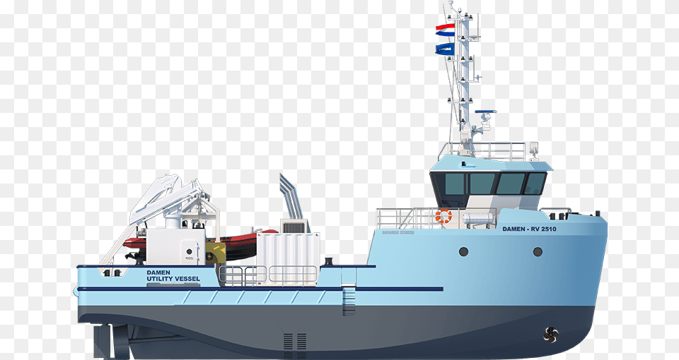 Banner Freeuse Transparent Ship Research Damen, Watercraft, Vehicle, Transportation, Barge Free Png Download