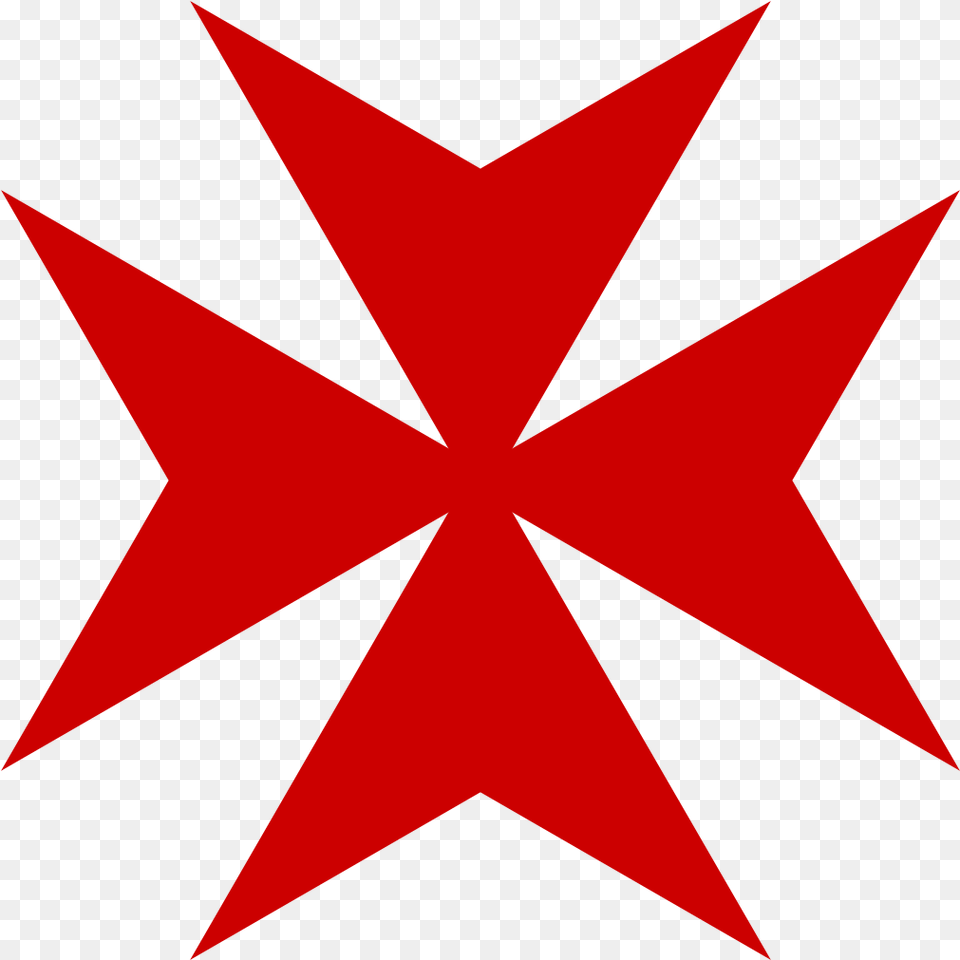 Banner Library Download Cruz Vector Malta Cruz De Malta Vasco, Star Symbol, Symbol, Animal, Fish Png Image