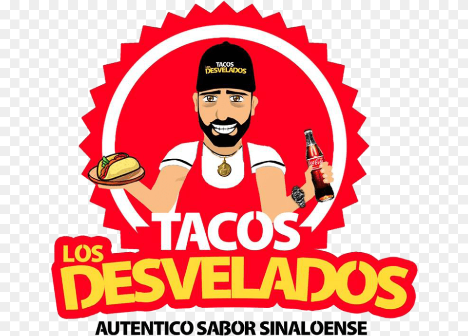 Banner Library Library Los Desvelados Atlanitc Blvd Tacos Desvelados Logo, Advertisement, Poster, Baby, Person Free Transparent Png