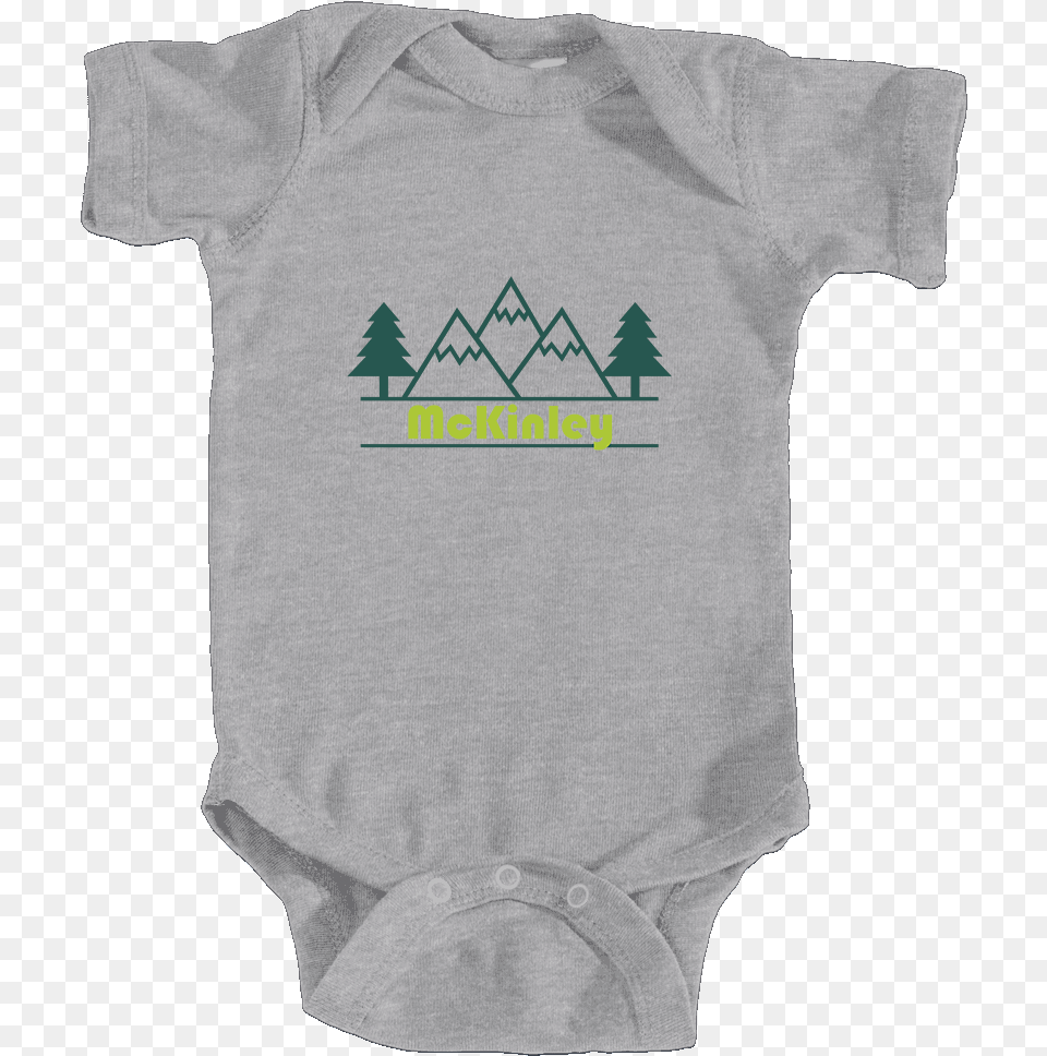 Banner Library Mckinley Mountain Trees In Weenie Dog Baby Onesie, Clothing, T-shirt, Person, Shirt Free Transparent Png