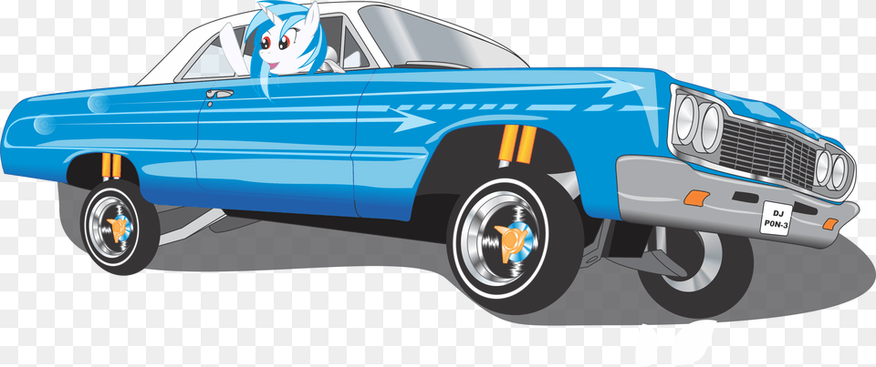 Banner Library Stock My Little Pony Art Fads Impala Lowrider Vector, Machine, Wheel, Car, Transportation Png Image