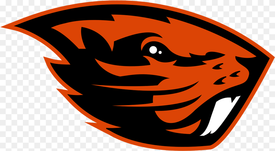 Banner Library To Face Saturday Night In Oregon State University Beaver, Logo, Person, Head Free Png