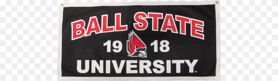 Banner Pennant Ball State University, Text, Blackboard Free Transparent Png