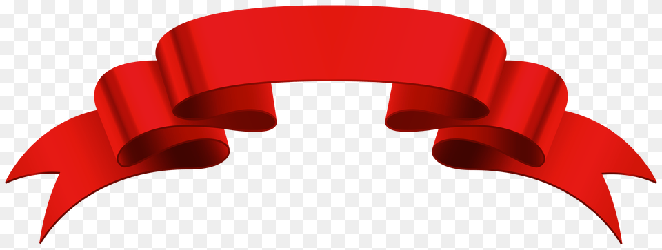 Banner Red Clip, Logo Free Png Download