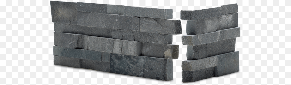 Banner Rock Panel Charcoal Gray Veneer Stone, Slate, Bench, Furniture, Path Free Png