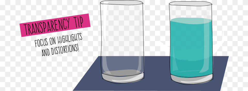 Banner Royalty The Beginner S Guide To Basics Water Glass Drawing, Cylinder, Jar, Cup, Pottery Free Png Download