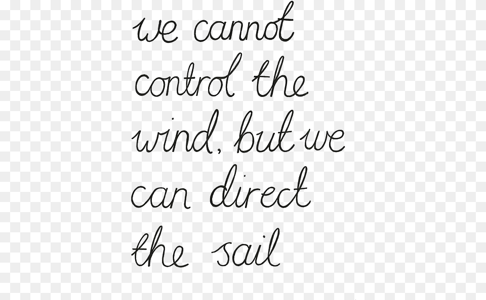Banner Royalty Library Be Transparent Quotes You Cannot Control The Wind, Text, Handwriting, Blackboard Free Png