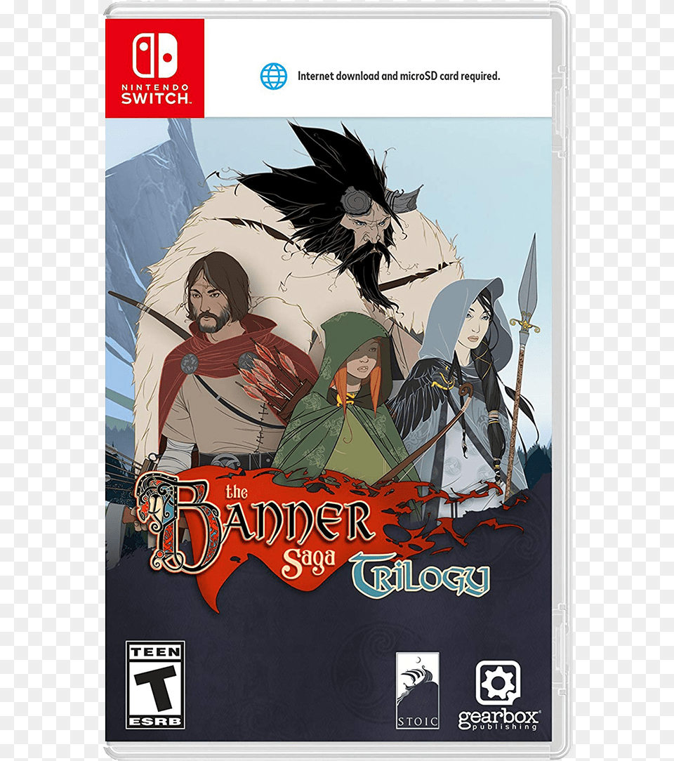 Banner Saga Trilogy Switch, Publication, Book, Comics, Adult Png Image