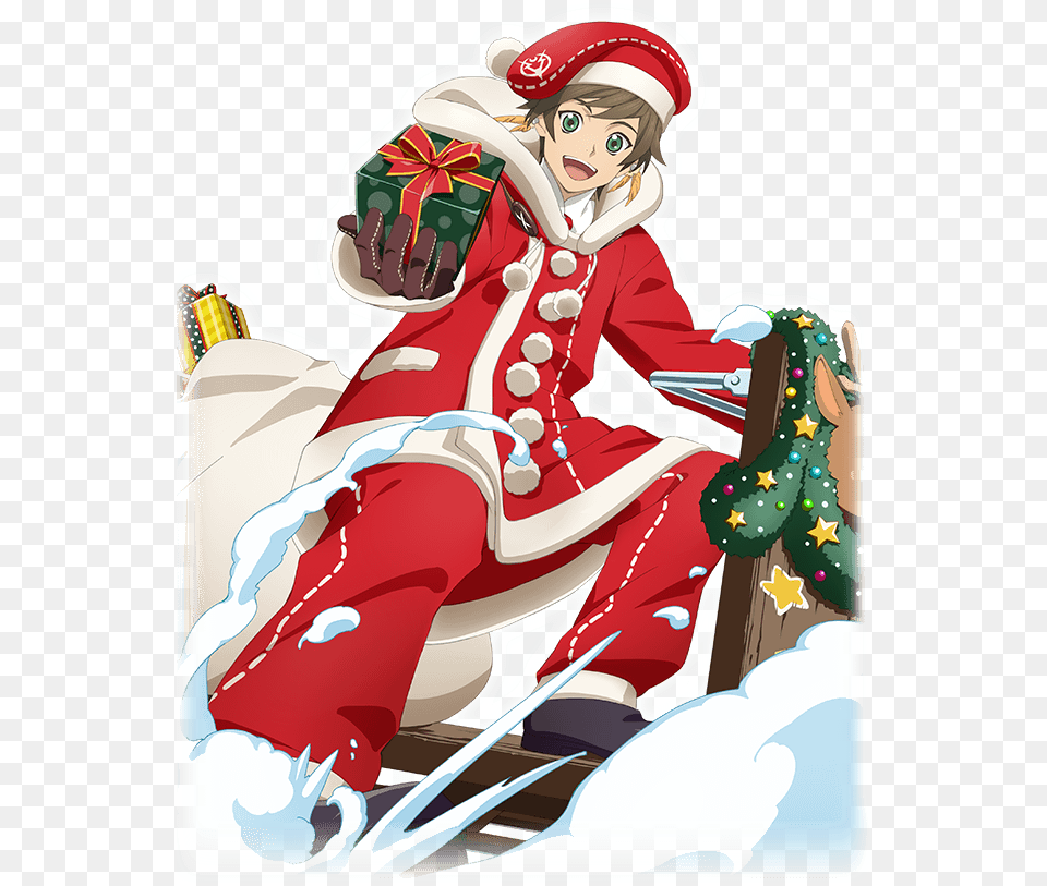 Banner Sled Deliveryman Sorey Tales Of Link Wikia Tales Of Zestiria Christmas, Book, Comics, Publication, Adult Png