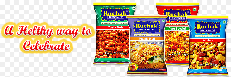 Banner Snacks Ruchak, Food, Snack, Lunch, Meal Png Image