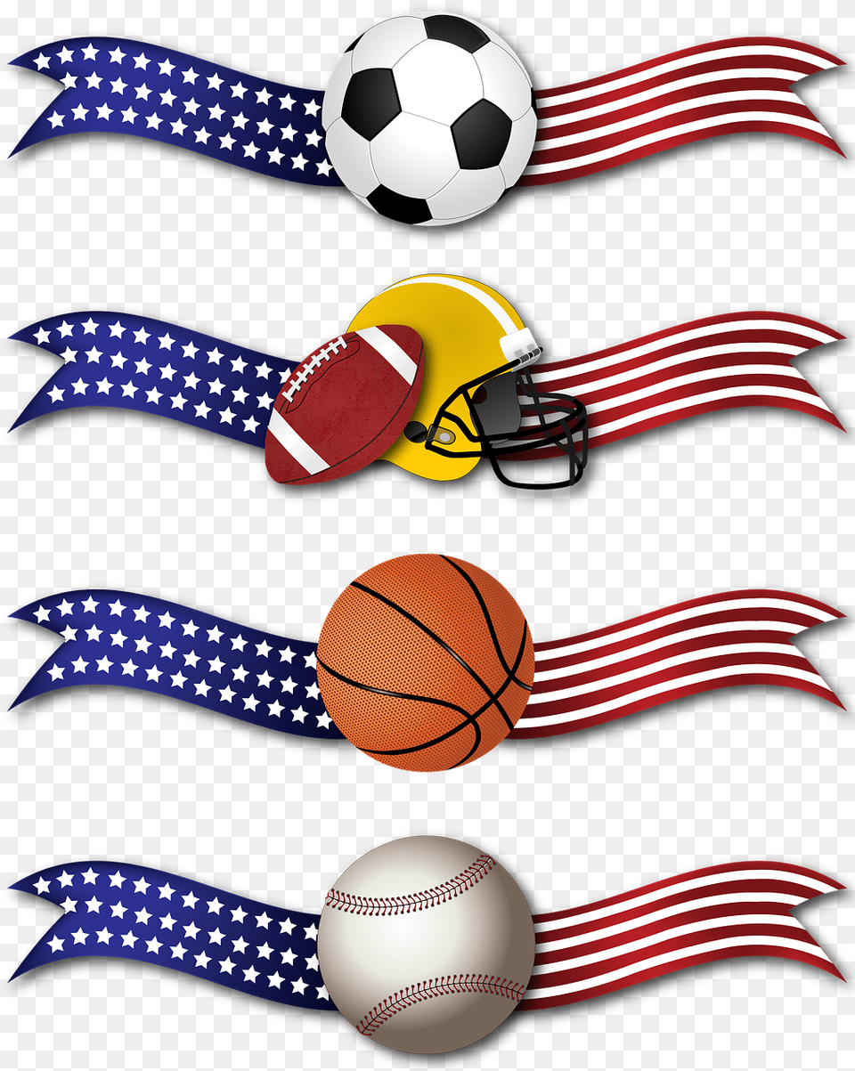 Banner Sports Ribbon Football Ball, Sport, Baseball, Baseball (ball), Soccer Ball Png