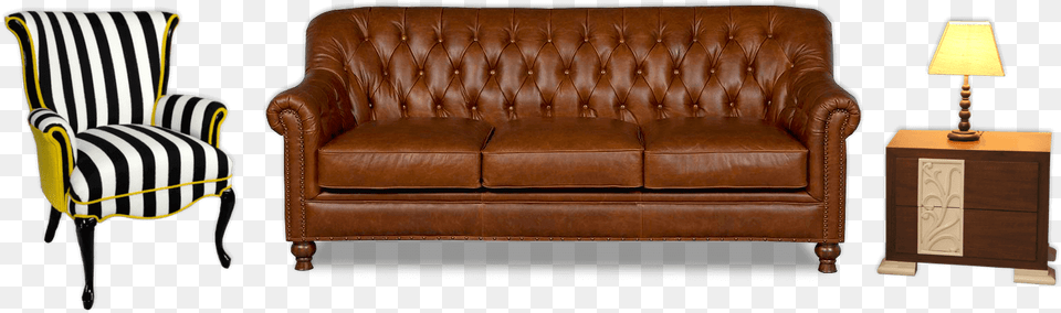 Banner Studio Couch, Chair, Furniture, Lamp, Armchair Png Image